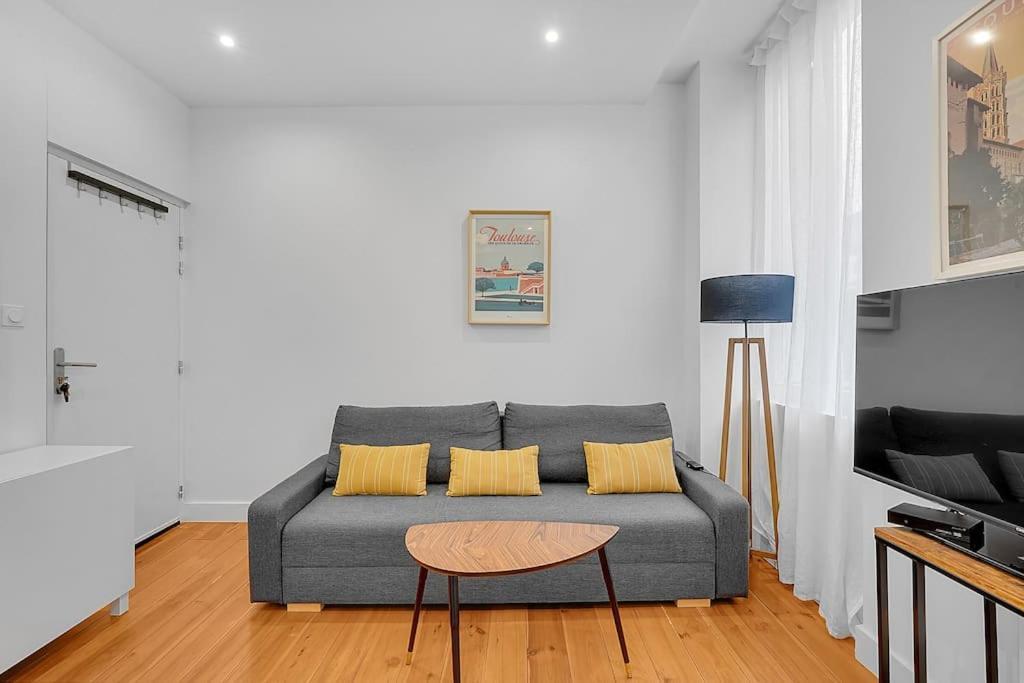 Ferienwohnung Le Cocon - T2 Cosy Hypercentre Avec Parking Toulouse Exterior foto