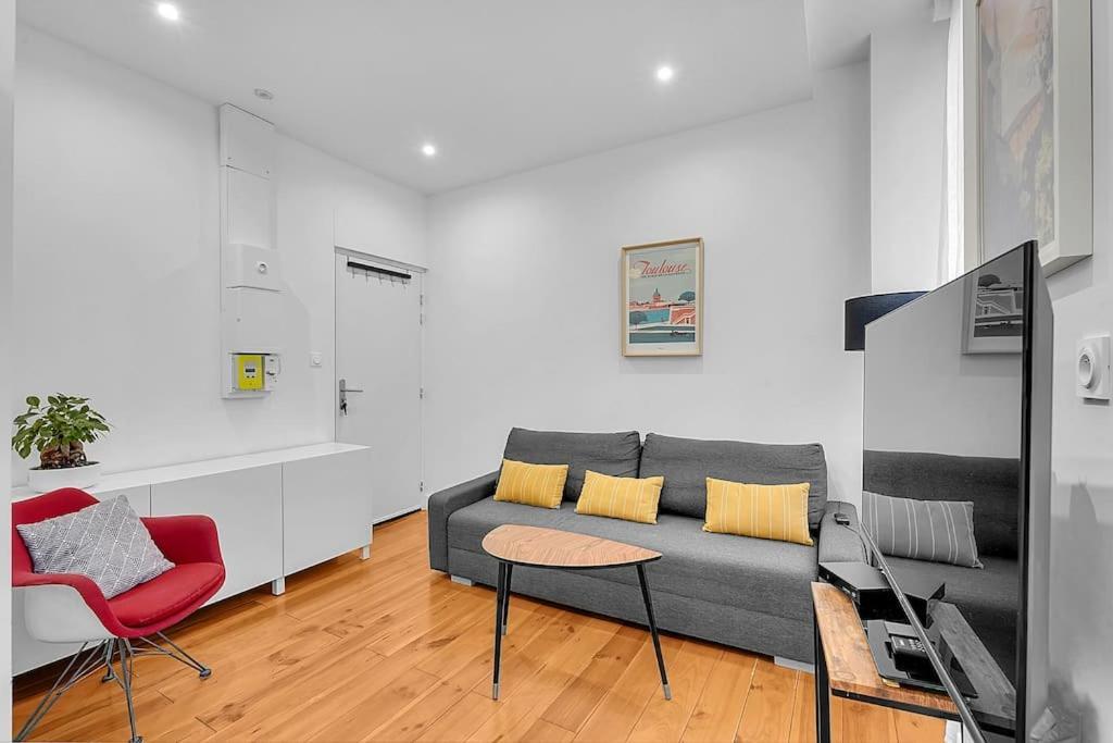 Ferienwohnung Le Cocon - T2 Cosy Hypercentre Avec Parking Toulouse Exterior foto
